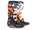 ALPINESTAR TECH 7 MX BOOT - BLACK/ORANGE/WHITE/BLUE